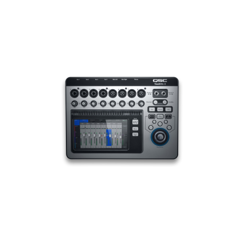 Mesa de Som Digital 14 canais Compacta QSC TOUCHMIX-8